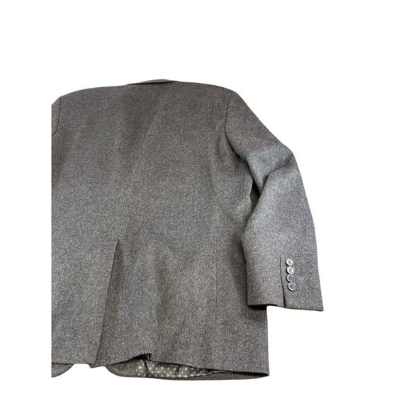 Ralph Lauren Men’s Gray Wool Silk Cashmere Blazer Sport Coat 42R Classic Fit - Picture 6 of 13